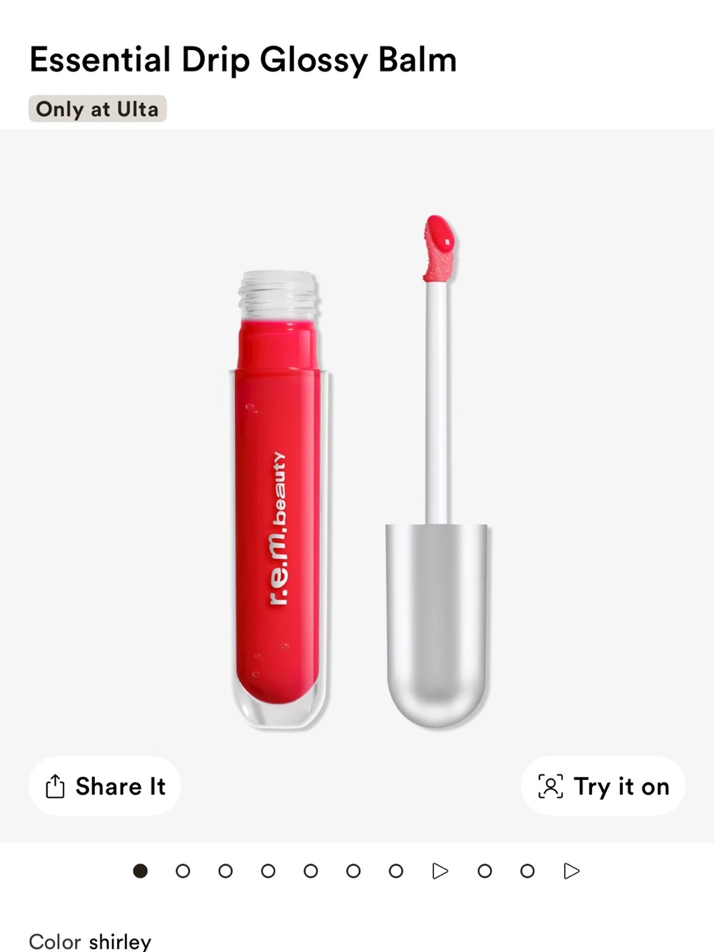 Essential Drip Glossy Balm — Shirley